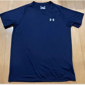 Under Armour Loose Heat Gear Navy Blue T-shirt L